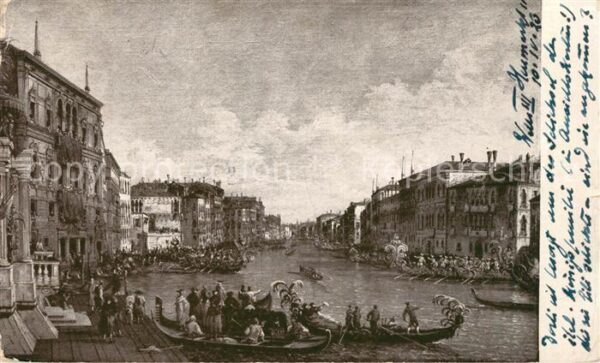 Venedig Venezia Gondolieren