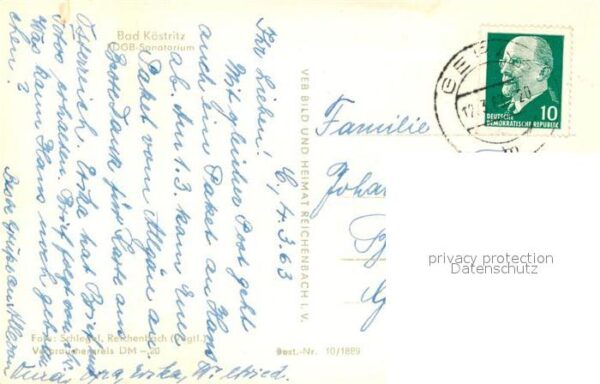 Bad Koestritz FDGB Sanatorium – Bild 2