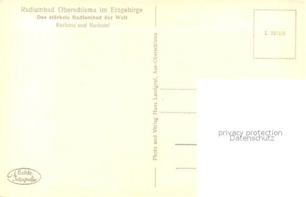 Oberschlema Erzgebirge Kurhaus Kurhotel – Bild 2