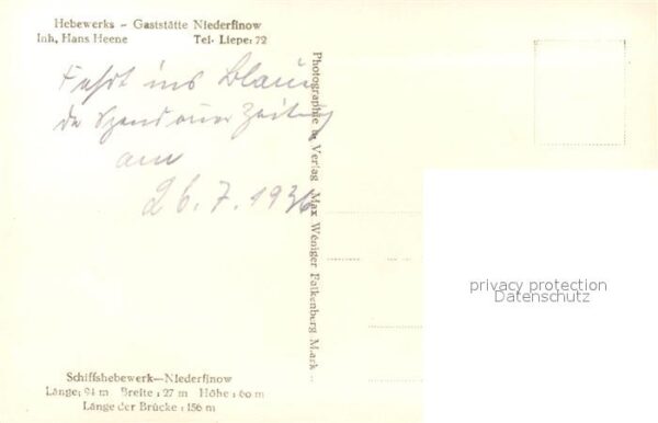 Niederfinow Schiffhebewerk – Bild 2