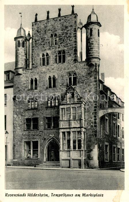 Hildesheim Tempelhaus Marktplatz