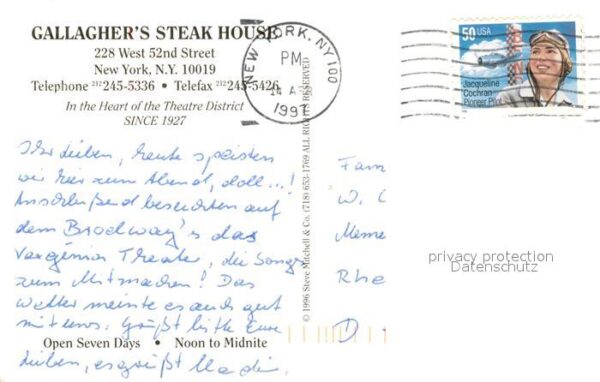 New York City Gallaghers Steak House – Bild 2