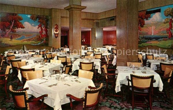 Pittsburg Pennsylvania Sylvan Room Pick Roosevelt Hotel