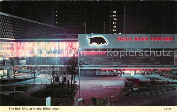Birmingham Bull Ring Nacht