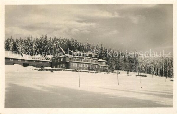 Krkonose Davidova bouda Winter