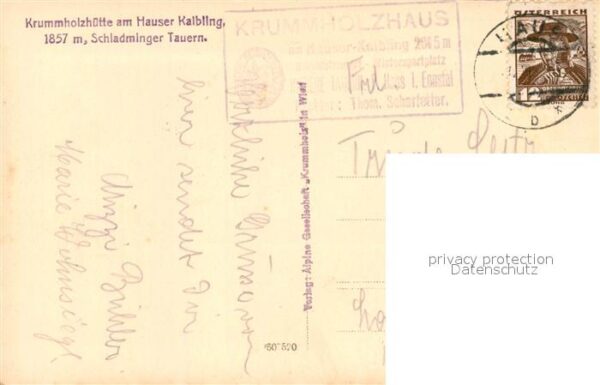 Krummholzhuette Hauser Kaibling Schladminger Tauern – Bild 2