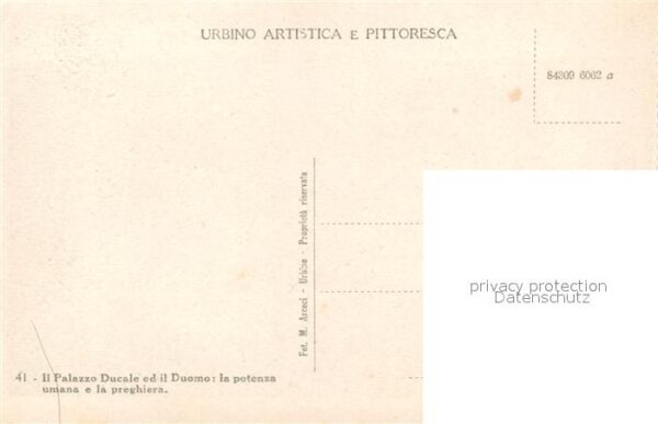 Urbino Palazzo Ducale Duomo – Bild 2