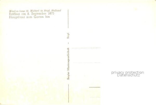 Steyl Niederlande Fliegeraufnahme Missionshaus Sankt Mich – Bild 2