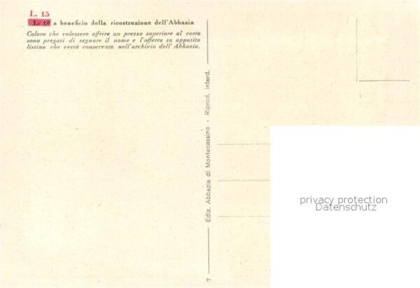 Montecassino Tomba die San Benedetto – Bild 2
