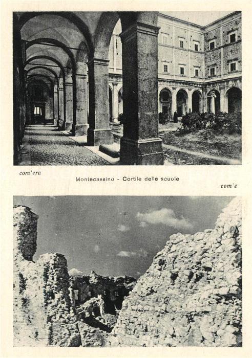 Montecassino Cortile delle scuole