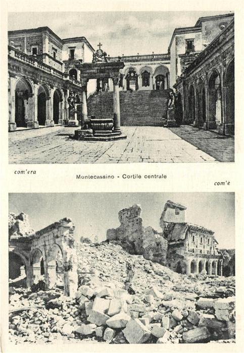 Montecassino Cortile centrale
