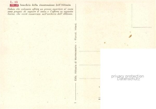 Montecassino Veduta generale – Bild 2