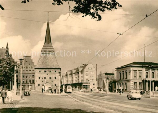 Rostock Steintor Karl Marx Platz