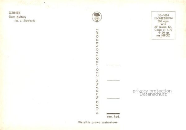Polen Ozimek Dom Kultury – Bild 2