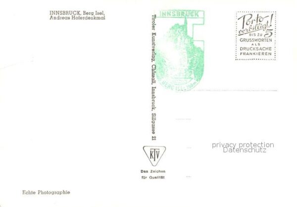 Innsbruck Berg Isel Andreas Hoferdenkmal – Bild 2