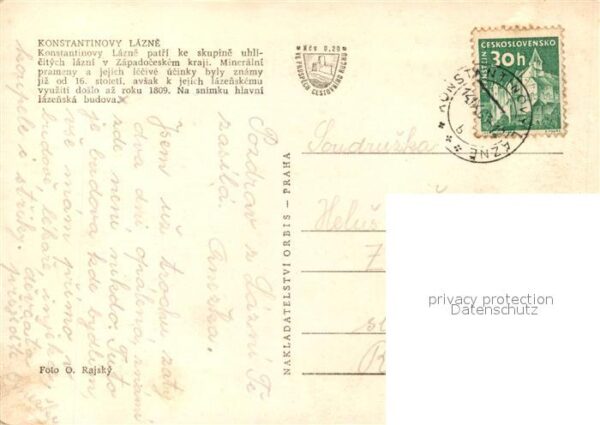 Konstantinovy Lazne Kursanatorium – Bild 2