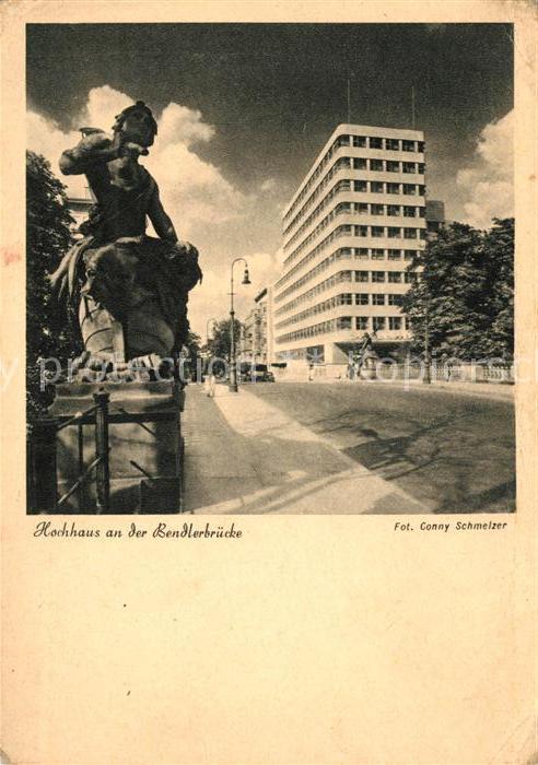 Berlin Hochhaus Bendlerbrücke Denkmal