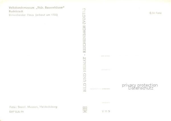 Rudolstadt Volkskundemuseum Birkenheider Haus – Bild 2