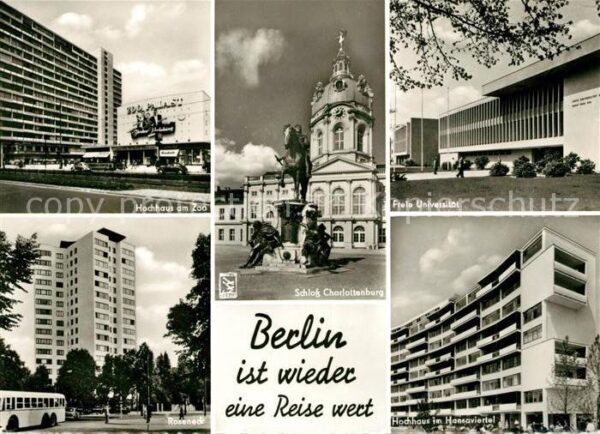 Berlin Roseneck Hansaviertel Schloss Charlotte