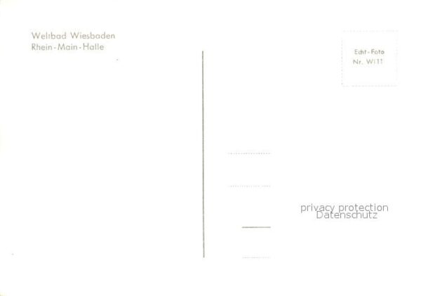 Wiesbaden Rhein Main Halle – Bild 2