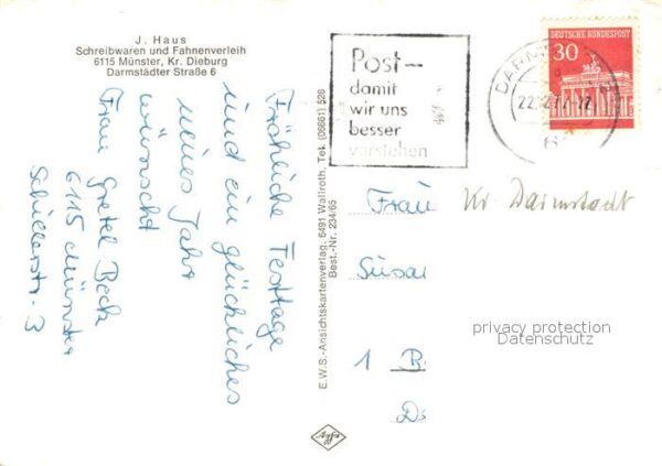 Muenster Dieburg Kirche Firma Haus – Bild 2
