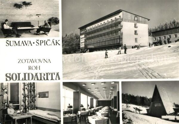 Sumava Czechia Solidarita Winterlandschaft