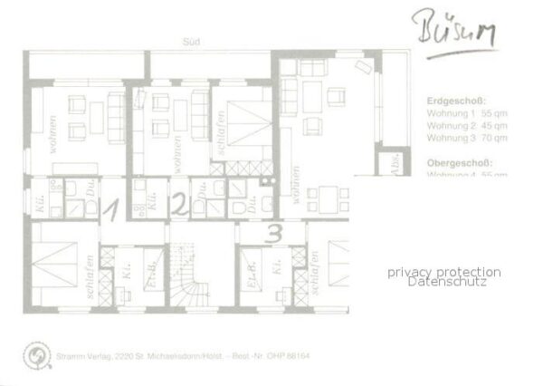 Buesum Nordseebad Haus Windrose – Bild 2