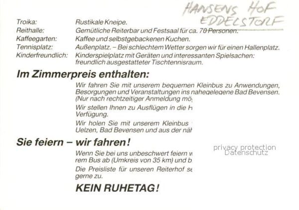 Eddelstorf Hansens Hof – Bild 2