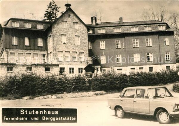 Vesser Rennsteig Stutenhaus Berggaststätte