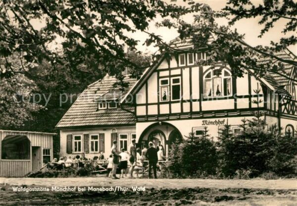 Manebach Waldgaststätte Mönchhof