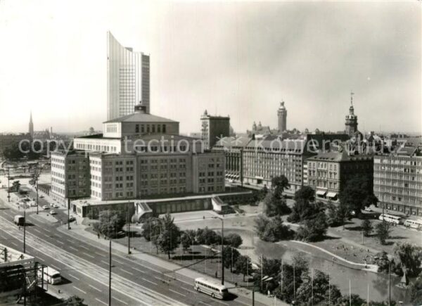 Leipzig Oper Universitätsgebäude
