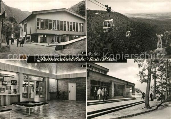 Thale Harz Personenschwebebahn Talstation Eingangs
