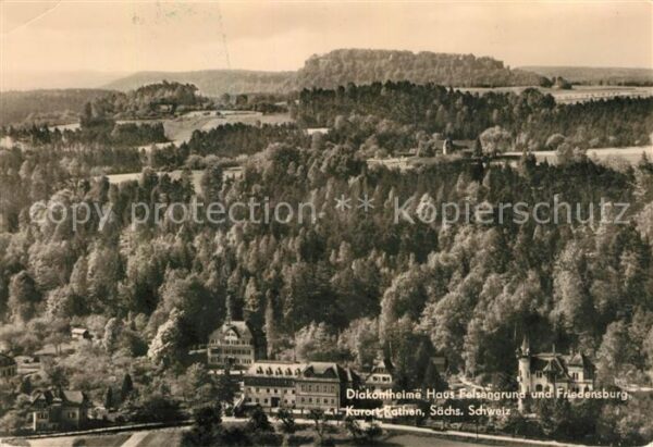 Rathen Saechsische Schweiz Diakonieheime Haus Felsengrund Friedens