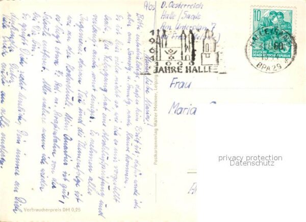 Halle Saale Marktplatz Theater des Friedens Univers – Bild 2