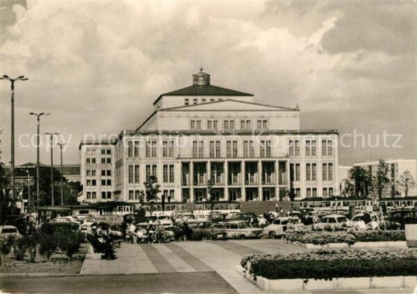 Leipzig Opernhaus Karl Marx Platz