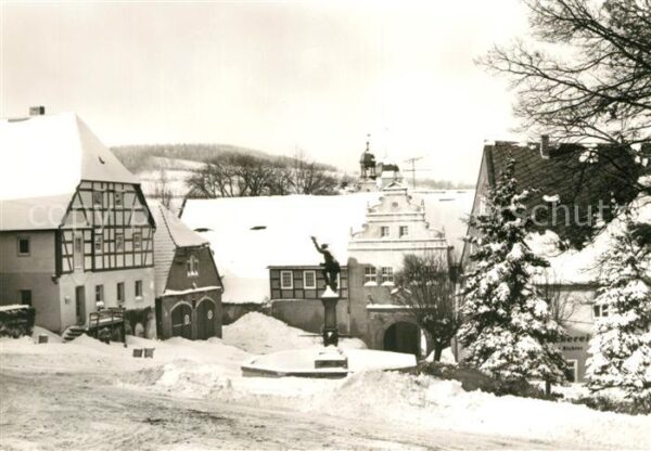 Lauenstein Erzgebirge Markt