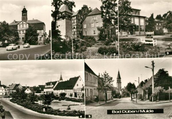 Bad Dueben Rathaus Burg Freilichtbühne Eisen Moorb