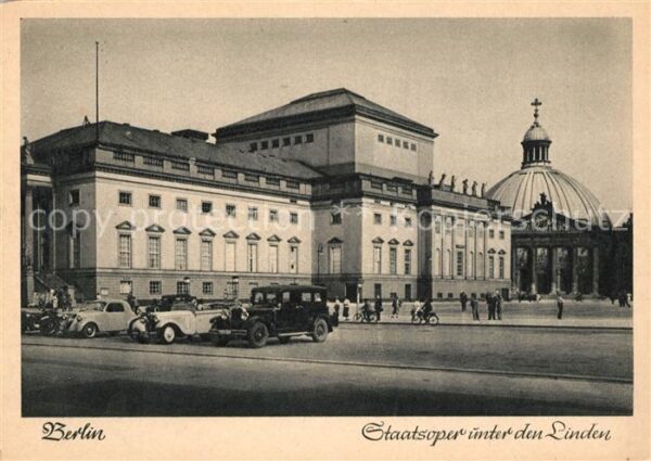 Berlin Staatsoper Unter den Linden