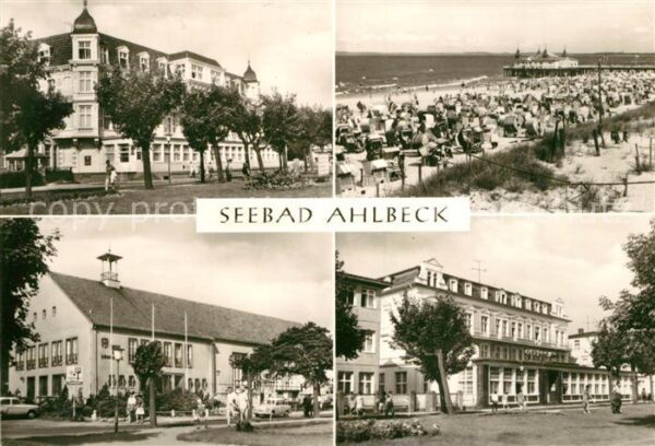 Ahlbeck Ostseebad FDGB Heim Bernhard Göring Haus der Erho