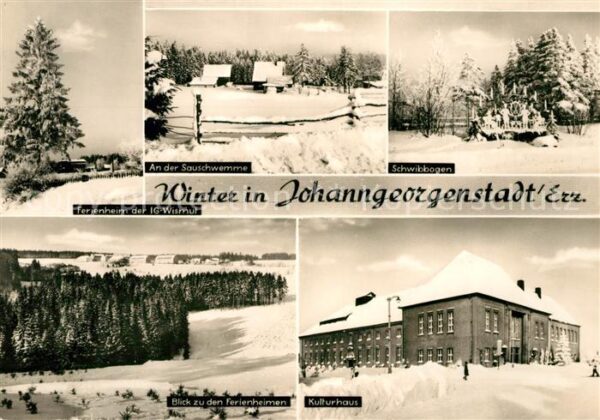 Johanngeorgenstadt Sauschwemme Schwibbogen Ferienheim IG W