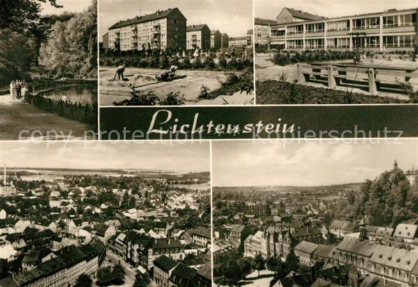 Lichtenstein Sachsen Panorama