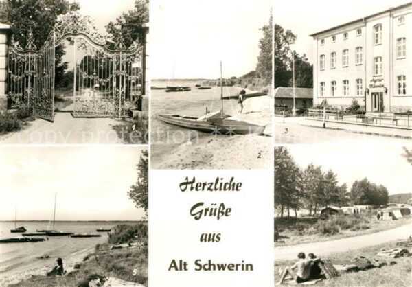 Alt Schwerin Eingangstor ehemaliger Gutshof Plauer S