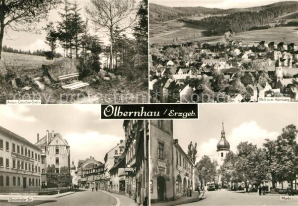 Olbernhau Erzgebirge Anton Günther Stein Hainberg Grünsthale