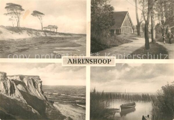 Ahrenshoop Ostseebad Windflüchter Darss Dorfkirche Hohes Ufe