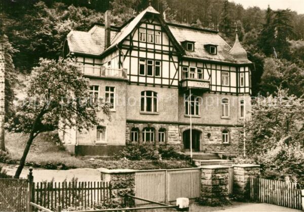Thal Ruhla FDGB Erholungsheim Schlossberg