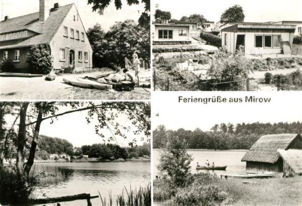 Mirow Jugendherberge Bungalowsiedlung Badeste