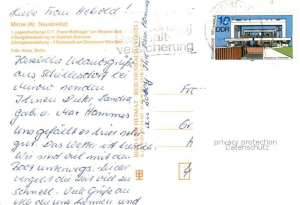 Mirow Jugendherberge Bungalowsiedlung Badeste – Bild 2