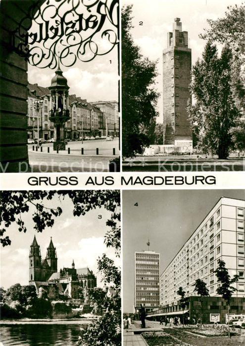 Magdeburg Magdeburger Reiter Aussichtsturm Kultur