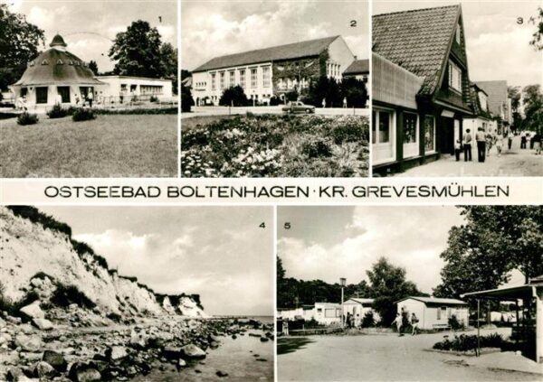 Boltenhagen Ostseebad Pavillon Bar FDGB Erholungsheim Fritz R