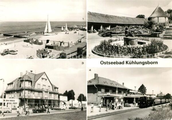 Kuehlungsborn Ostseebad Bootsanlegestelle Konzertgarten Maxim G